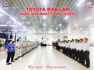 Read more about the article Toyota Đắk Lắk Tổ Chức Mừng Sinh Nhật Tháng 12/2022