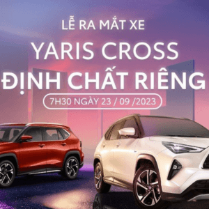 Read more about the article SỰ KIỆN RA MẮT YARIS CROSS SẮP DIỄN RA