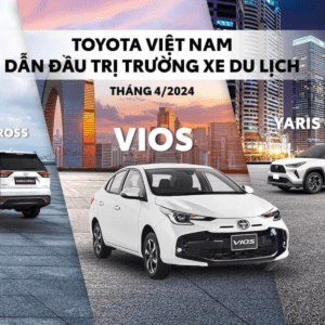 Read more about the article TOYOTA VIỆT NAM DẪN ĐẦU THỊ TRƯỜNG XE DU LỊCH THÁNG 4/2024