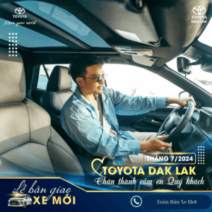 Read more about the article LỄ GIAO XE THÁNG 7 TẠI TOYOTA DAK LAK