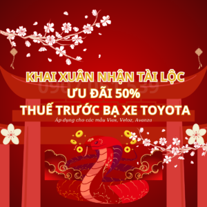 Read more about the article Bảng Giá Xe Toyota Ưu Đãi Tháng 2/2025: Vios, Veloz, Yaris Cross…